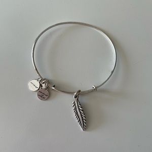 Alex and Ani feather bracelet